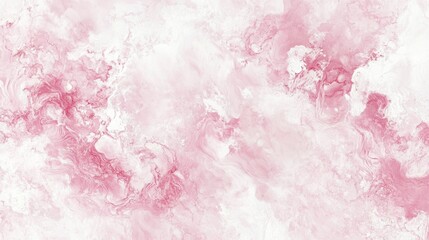 Fototapeta premium Abstract pink and white marbled design.