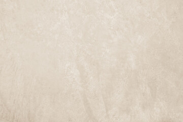 Colour old concrete wall texture background. Close up retro plain cream color cement wall background texture. Design paper vintage parchment element.