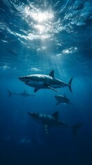 Naklejka premium shark