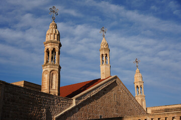 Mor Gabriel Monastery in Midyat, Mardin, Turkiye © EvrenKalinbacak