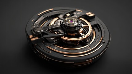 Luxury Watch Movement Precision  Elegance.