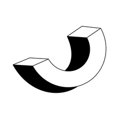 3D geometric abstract design