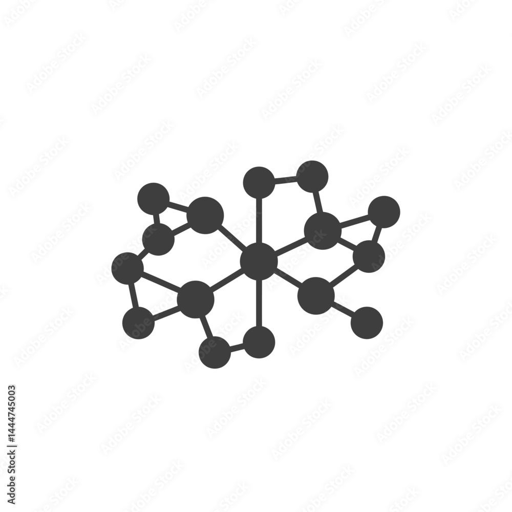 Poster molecular network: a simplified yet intricate visual representation of a molecular network.
