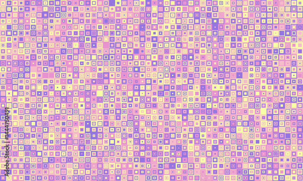 Poster abstract pastel square mosaic pattern. perfect for backgrounds, website design, or textile prints. s