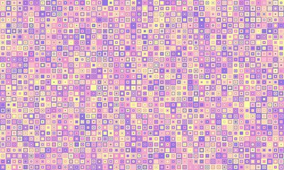 Abstract pastel square mosaic pattern.  Perfect for backgrounds, website design, or textile prints.  Subtle color variations create a calming, visually interesting texture.