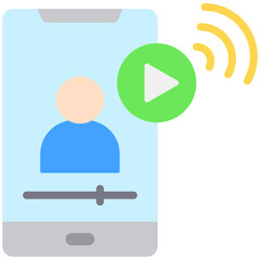 Live Streaming Icon