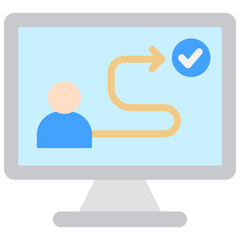 Customer Journey Icon
