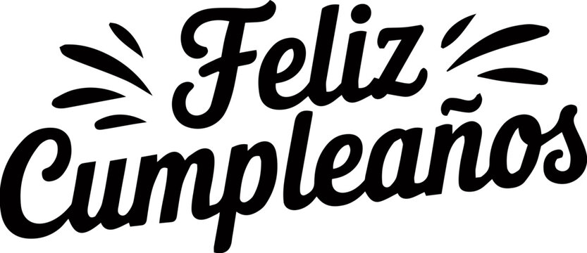 Feliz cumpleanos svg