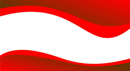 red and white abstract curve pattern background
