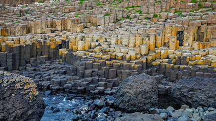 Roches basaltiques de la Chaussée des Géants, Irlande