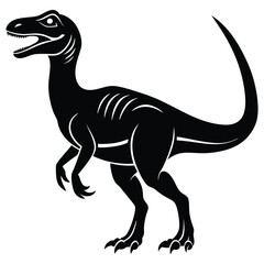 Various views of dinosaur, Collection of dinosaur silhouettes, Dinosaur silhouettes, Dinosaurs vector set, Collection of dinosaur silhouettes.