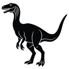 Various views of dinosaur, Collection of dinosaur silhouettes, Dinosaur silhouettes, Dinosaurs vector set, Collection of dinosaur silhouettes.