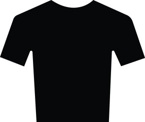 t shirt vector illustration T-shirt icon. Clothes symbol. Flat design