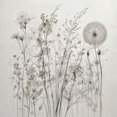 the dandelions 