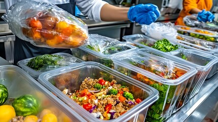 Fresh Meal Prep: Healthy Food Containers - Healthy eating