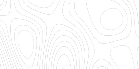 The black lines on white contours topography stylized abstract geographical map background, Contour maps,  Topo contour map of geology,  The concept of a conditional geography scheme with lines.
