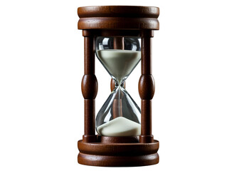 hourglass isolated on transparent background
