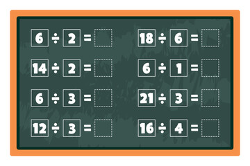 Mathematics Worksheet For Four Operations