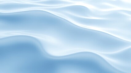 白い雪原のような起伏模様