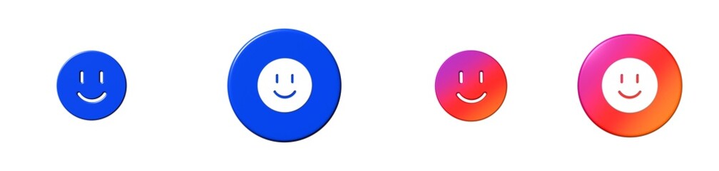 face id interface essential 3D icon