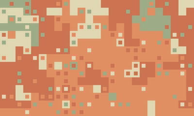 Abstract pixel art background.  Earthy tones create a textured, organic feel, perfect for website banners, social media graphics, or modern design projects.