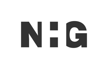 NHG logo design. Initial letter N H G bold font style for tech startups, consulting, corporate branding. Creative company name, headlines typography identity, trendy logotype.