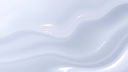 Fototapeta premium 艶やかなライトブルーグレーの液体