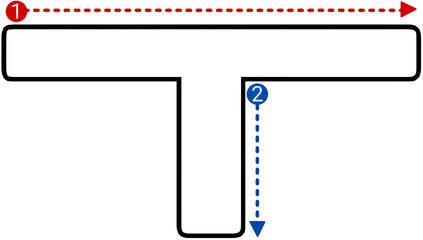 The order of writing in Korean