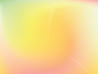 Light and dreamy abstract background featuring smooth pastel gradients and elegant wavy white lines. Ideal for modern design projects, digital art, product packaging, and web design. copy space