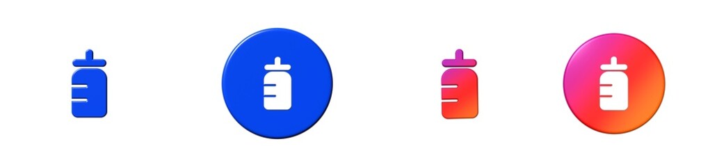 pediatrics social 3D icon