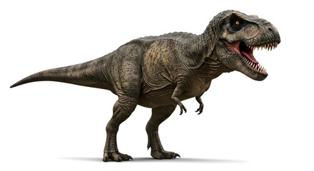 Fototapeta premium Tyrannosaurus Rex Dinosaur Standing