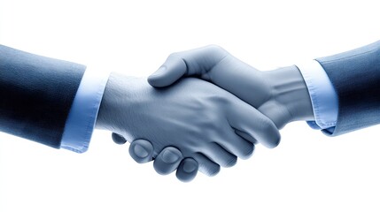 Deal Sealed  A Handshake with Business Partnership Concept.