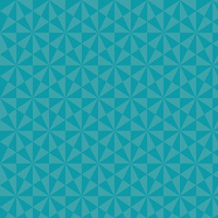 Geometric Teal Pattern Seamless Background