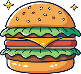 Food Doodle Sketch Icon, with vegetables illustration,  Vector clipart isolated background