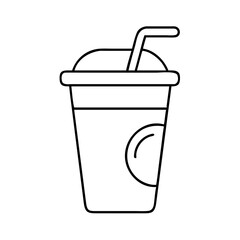 beverage icon, beverage vector illustration-simple illustration of beverage, perfect for beverage logos and icons
