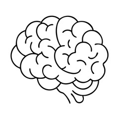 brain icon icon, brain icon vector illustration-simple illustration of brain icon, perfect for brain icon logos and icons