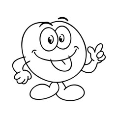 cartoon icon, cartoon vector illustration-simple illustration of cartoon, perfect for cartoon logos and icons