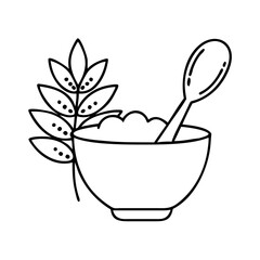 cereals icon, cereals vector illustration-simple illustration of cereals, perfect for cereals logos and icons