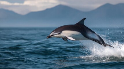 Leaping Dolphin: A Splash of Marine Wonder