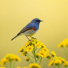 blue tit perched on a branch
