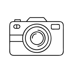 digital camera icon, digital camera vector illustration-simple illustration of digital camera, perfect for digital camera logos and icons