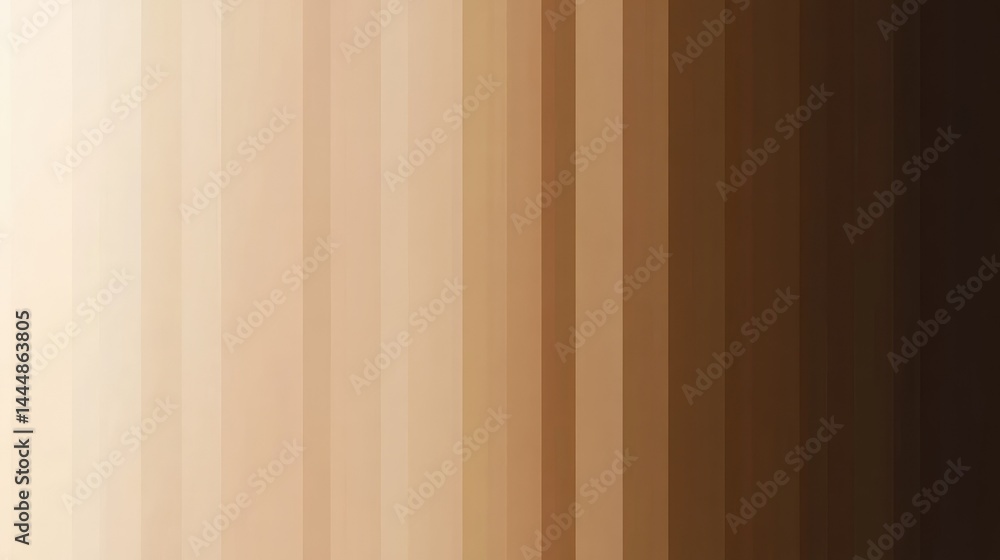 Poster soft gradient of neutral tones displaying transition from light beige to rich brown, ideal for backg