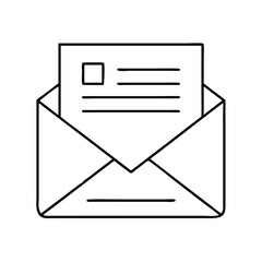 email icon icon, email icon vector illustration-simple illustration of email icon, perfect for email icon logos and icons