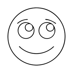 emoticon icon, emoticon vector illustration-simple illustration of emoticon, perfect for emoticon logos and icons
