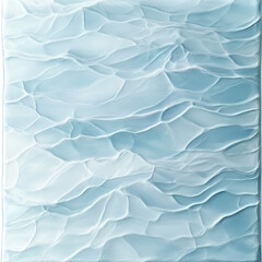 Fototapeta premium Tranquil water waves ocean surface abstract art serene environment top-down view fluid motion concept