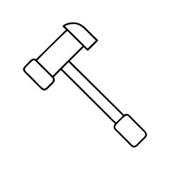 hammer icon, hammer vector illustration-simple illustration of hammer, perfect for hammer logos and icons
