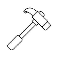 hammer icon, hammer vector illustration-simple illustration of hammer, perfect for hammer logos and icons