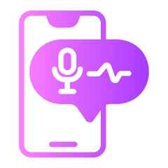 podcast gradient icon