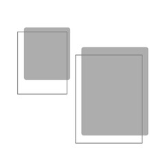 Geometric Abstract shapes. Boho isolated elements. Mid century modern minimalist art print. Organic natural shape