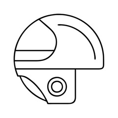 helmet icon, helmet vector illustration-simple illustration of helmet, perfect for helmet logos and icons